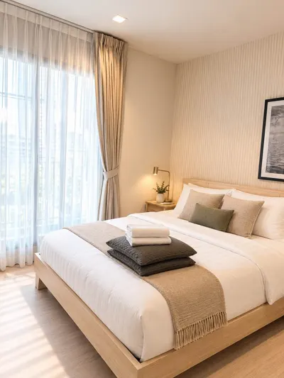 Condo 1 chambre à louer à LIFE Asoke - Rama 9, photo 4 sur 5