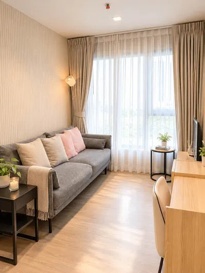 Condo 1 chambre à louer à LIFE Asoke - Rama 9, photo 3 sur 5
