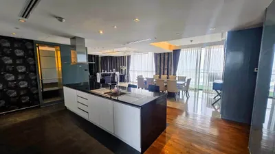 Condo 3 chambres à louer près de la station ARL Makkasan, photo 1 sur 5