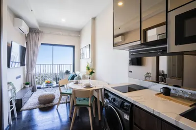 The Niche Pride Thonglor-Petchaburi的1房公寓出租，第4张，共5张