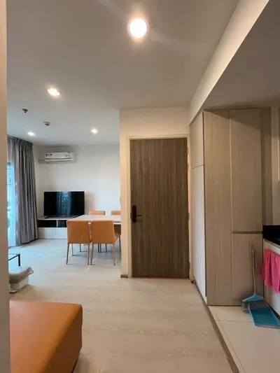 Niche Mono Sukhumvit - Puchao นิช โมโน สุขุมวิท - ปู่เจ้า的2房公寓出租，第4张，共6张