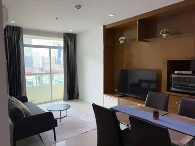 Condo 2 chambres à louer près de la station BTS Nana, photo 1 sur 6
