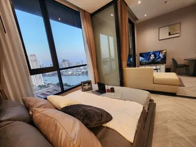 Chapter Charoenkrung-Riverside的1房公寓出租，第1张，共5张
