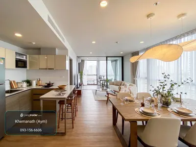 The Issara Sathorn (ดิ อิสสระ สาทร)の2ベッドルームコンドミニアム（賃貸）、写真1/5