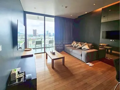 AEQUA Residence Sukhumvit 49的1房公寓出租，第2张，共5张