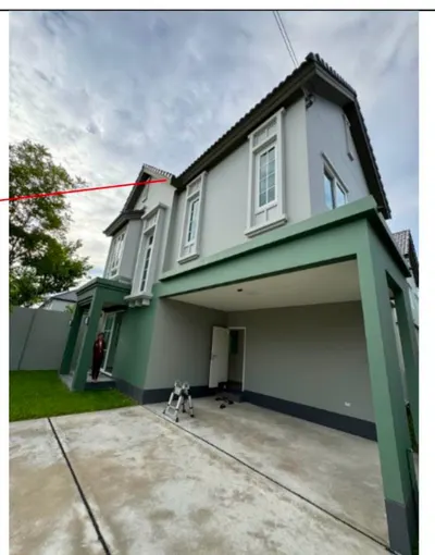 BTS 诗纳卡琳站附近的4房独栋住宅出售，第1张，共5张