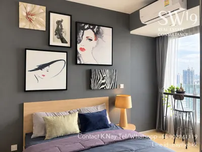 M Jatujak的1房公寓出租，第10张，共13张