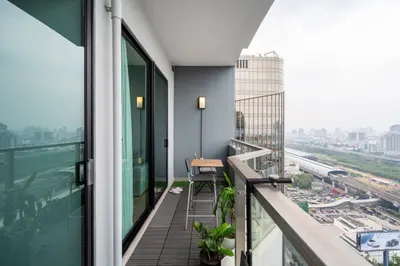The Cube Loft Srinakarin的1房公寓出租，第9张，共10张