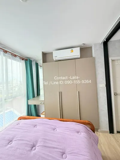 1-bed condo for rent near MRT Huai Khwang, photo 4 of 5