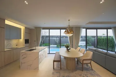 5-bed house for rent near ARL Makkasan, photo 4 of 5