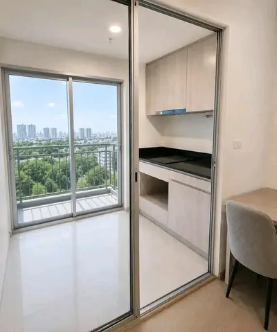 Niche Mono Sukhumvit - Puchao นิช โมโน สุขุมวิท - ปู่เจ้าの1ベッドルームコンドミニアム（賃貸）、写真4/5