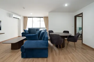 Condo 3 chambres à louer près de la station BTS Nana, photo 2 sur 6