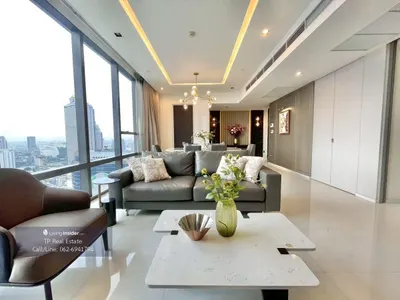 The Bangkok Sathorn-Taksinの2ベッドルームコンドミニアム（賃貸）、写真3/5