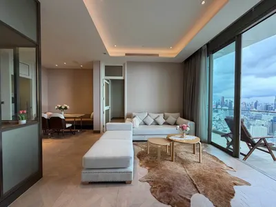The Residences at Mandarin Oriental Bangkok的2房公寓出租，第3张，共5张