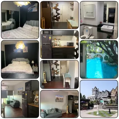 A Space ME Sukhumvit 77の1ベッドルームコンドミニアム（賃貸）、写真2/2