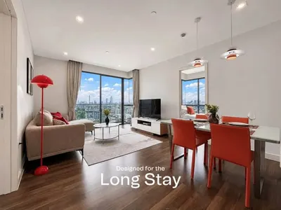 Condo 2 chambres à louer près de la station BTS Punnawithi, photo 1 sur 5