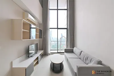 2-bed condo for rent at Villa Asoke Condominium, photo 1 of 5