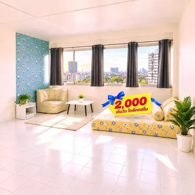 Popular Condo Muang Thong Thaniのコンドミニアム（賃貸）、写真1/3
