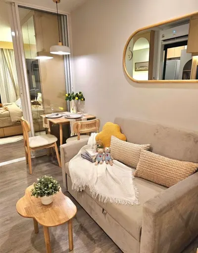 1-bed condo for rent near BTS Wutthakat, photo 1 of 5