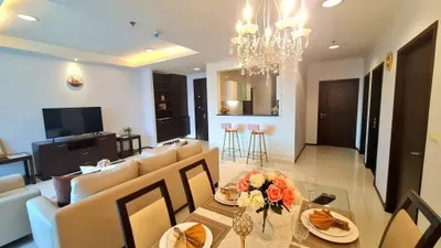 Piyathip Place Serviced Apartmentの2ベッドルームアパートメント（賃貸）、写真7/10