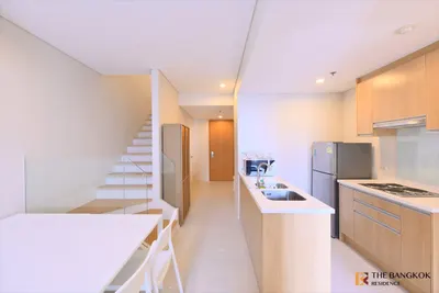 Villa Asoke Condominium的2房公寓出租，第3张，共5张