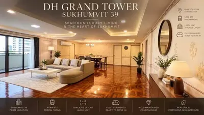 3-bed apartment for rent near BTS Phrom Phong, photo 1 of 5