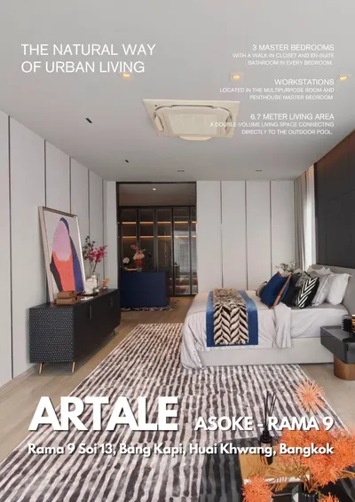 3-bed house for sale at Artale Asoke - Rama 9, photo 6 of 9