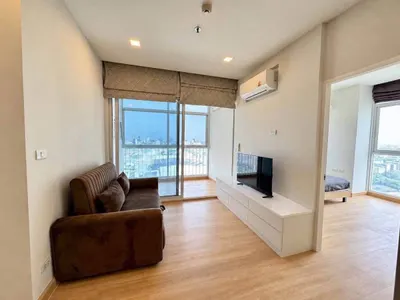 Condo 2 chambres à louer à The Coast Bangkok, photo 1 sur 5