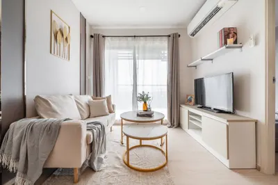 Aspire Sathorn-Taksin (Timber Zone)の2ベッドルームコンドミニアム（売買）、写真2/5