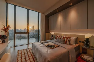Banyan Tree Residences Riverside Bangkok บันยัน ทรี เรสซิเดนซ์ ริเวอร์ไซด์ กรุงเทพ的2房公寓出租，第7张，共9张