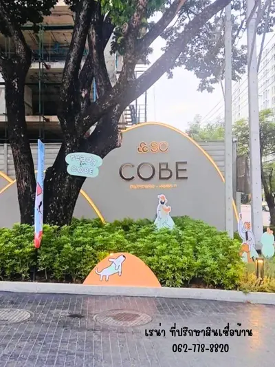 ให้เช่าคอนโดสตูดิโอ Cobe Ratchada-Rama9 รูปที่ 1 จาก 5
