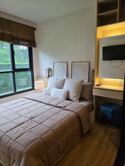 ให้เช่าคอนโดสตูดิโอ THE BASE Park West - Sukhumvit 77 รูปที่ 2 จาก 5