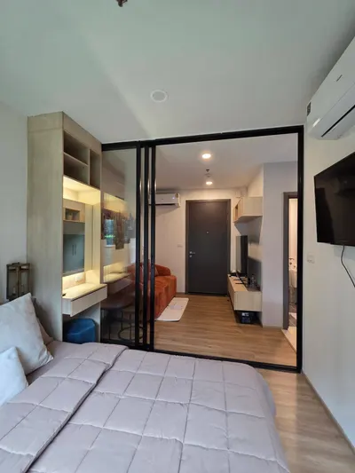 ให้เช่าคอนโดสตูดิโอ THE BASE Park West - Sukhumvit 77 รูปที่ 4 จาก 5