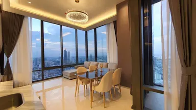 2-bed condo for rent near MRT Si Lom, photo 4 of 6