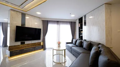 Belle Grand Rama 9の4ベッドルームコンドミニアム（賃貸）、写真3/5