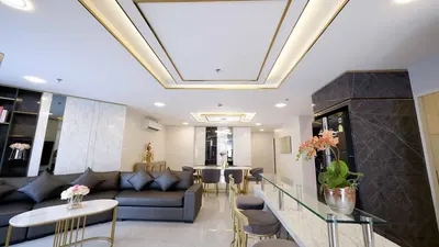 Belle Grand Rama 9の4ベッドルームコンドミニアム（賃貸）、写真1/5