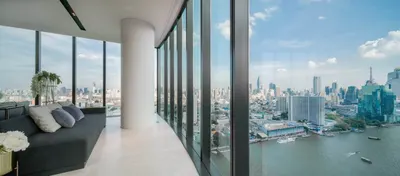 Banyan Tree Residences Riverside Bangkok บันยัน ทรี เรสซิเดนซ์ ริเวอร์ไซด์ กรุงเทพの2ベッドルームコンドミニアム（賃貸）、写真9/9