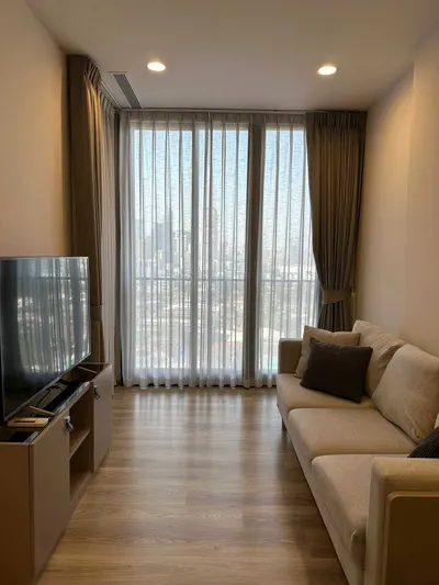 Oka Haus 素坤逸36号酒店,度假式公寓,中心区,高层美景の1ベッドルームコンドミニアム（賃貸）、写真1/10