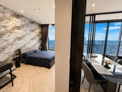 Chapter Charoenkrung-Riversideの2ベッドルームコンドミニアム（賃貸）、写真9/10