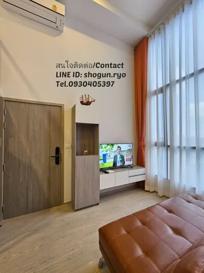 1-bed townhouse for rent at Origin Plug & Play Ramkhamhaeng Triple Station ออริจิ้น ปลั๊ก & เพลย์ รามคำแหง ทริปเปิ้ล สเตชั่น, photo 3 of 6