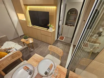 Condo 1 chambre à louer près de la station BTS Wutthakat, photo 3 sur 5