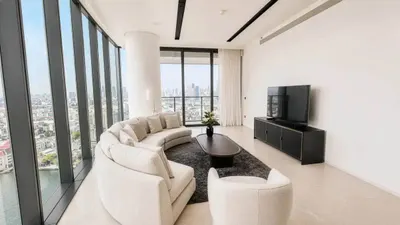 Banyan Tree Residences Riverside Bangkok บันยัน ทรี เรสซิเดนซ์ ริเวอร์ไซด์ กรุงเทพ的2房公寓出租，第2张，共10张
