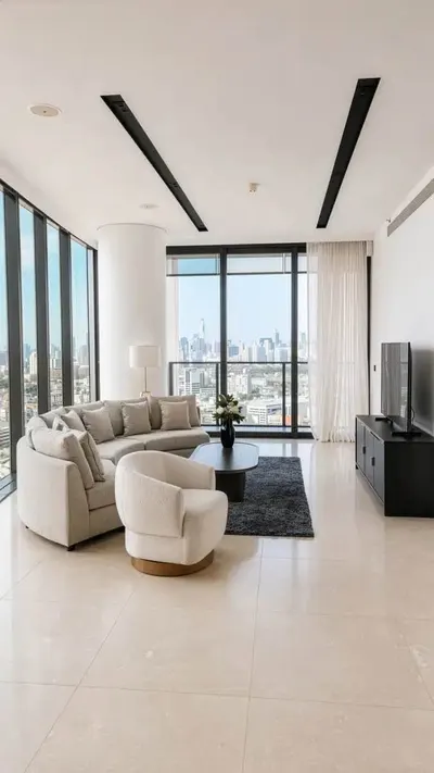 Banyan Tree Residences Riverside Bangkok บันยัน ทรี เรสซิเดนซ์ ริเวอร์ไซด์ กรุงเทพ的2房公寓出租，第3张，共10张