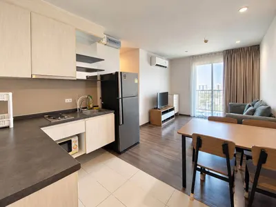ให้เช่าคอนโด 2 ห้องนอน THE BASE Park West - Sukhumvit 77 รูปที่ 2 จาก 5