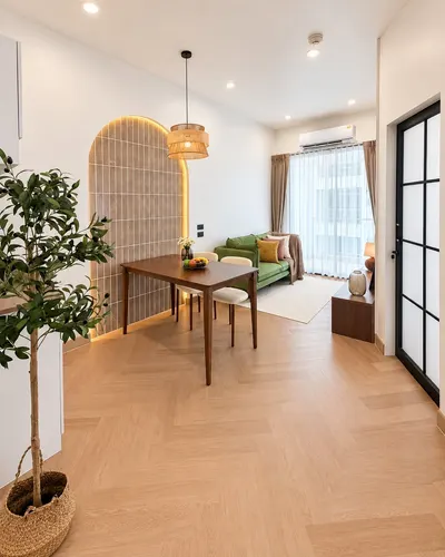 Condo 2 chambres à vendre près de la station ARL Hua Mak, photo 3 sur 5