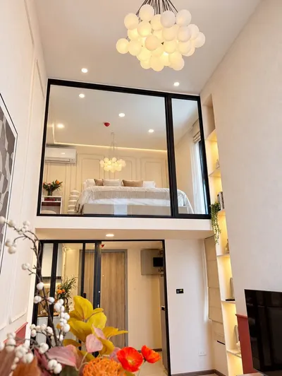 Condo 2 chambres à louer à SOHO Bangkok Ratchada, photo 2 sur 5