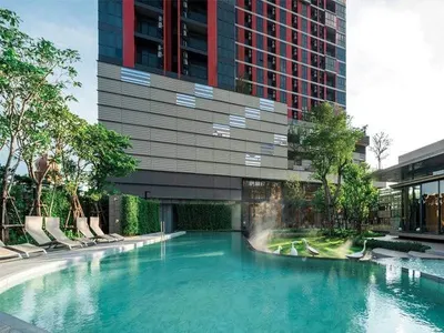 THE BASE Garden Rama 9の1ベッドルームコンドミニアム（賃貸）、写真7/10