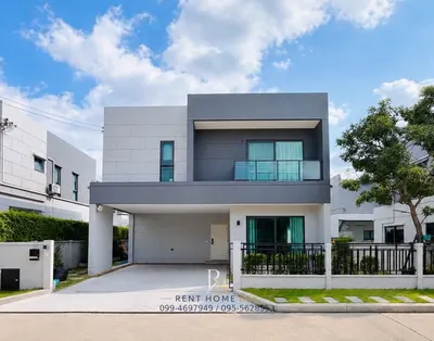 BTS 邦那站附近的3房独栋住宅出租，第8张，共9张
