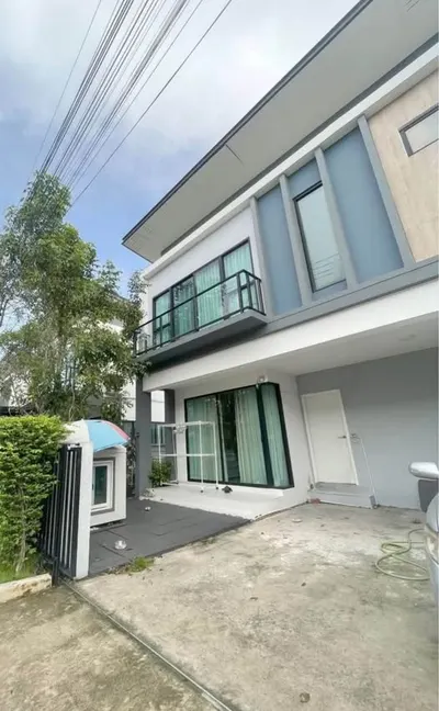 Maison 3 chambres à vendre à อีโค เฮ้าส์ วงแหวน-ลำลูกกา ECO HAUS Wongwaen - Lamlukka, photo 6 sur 7