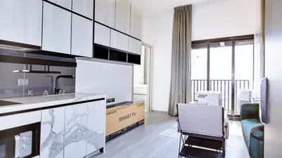 Condo 1 chambre à vendre près de la station BTS Punnawithi, photo 4 sur 5